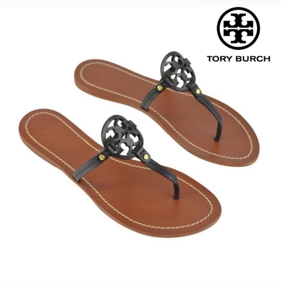 Tory Burch Shoes - Tory Burch Gabriel Flat Thong Sandals Size 9M